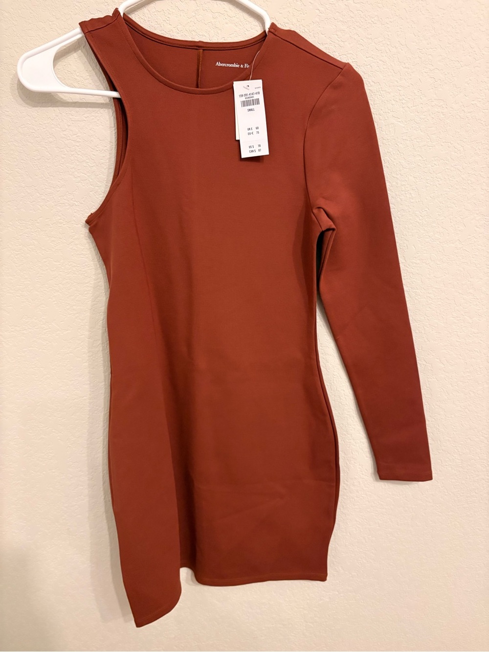 Abercrombie & Fitch One-Shoulder Bodycon Dress
